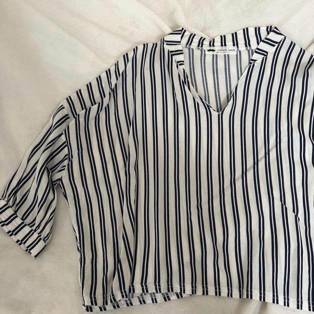 brand new striped shirt